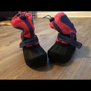 Girls winter snow boots